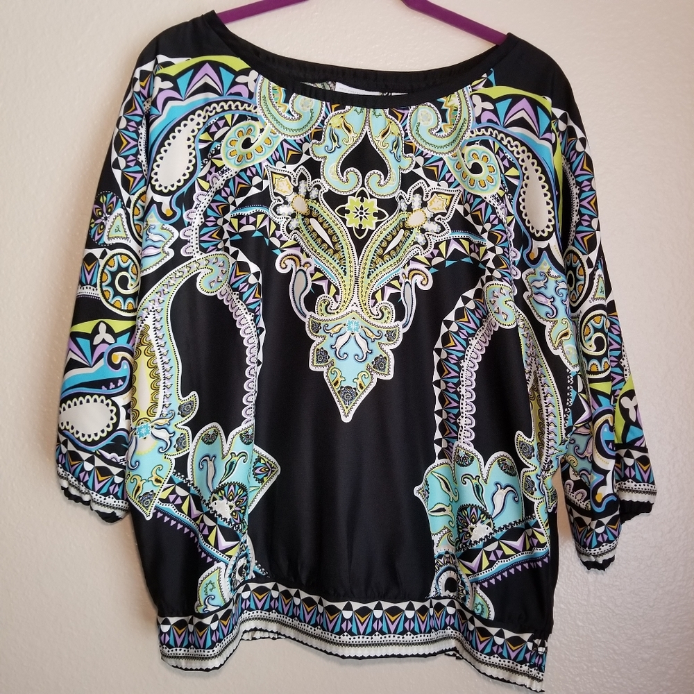 New York and Company Womens Blouse